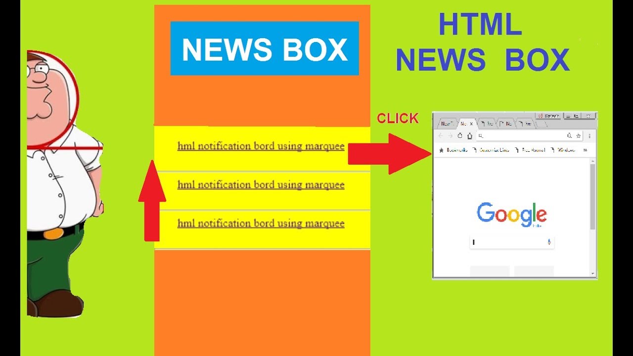 html news slider | html news box tutorial | HOW TO CREATE HTML NEWS BOX ...