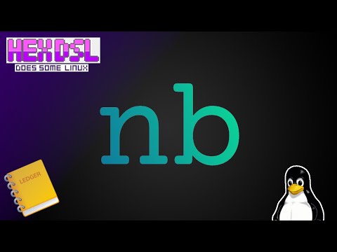 nb - Next level Bash based note taking for your command line (Linux)
