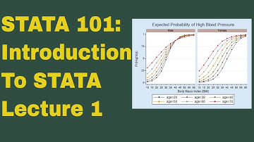STATA 101: Introduction to Stata Lecture 1