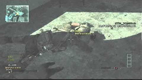 MW3: Crazy Triple Kill Cam in Infected (Most See)