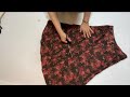 20년 된 치마를 재활용 하는 방법/How to Recycle a 20-year-old skirt