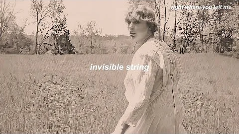 Taylor Swift - invisible string // Türkçe Çeviri