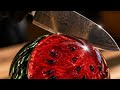 Food Cutting Satisfying ASMR | Relaxing Crunchy Sounds Live Stream 🍉🔪