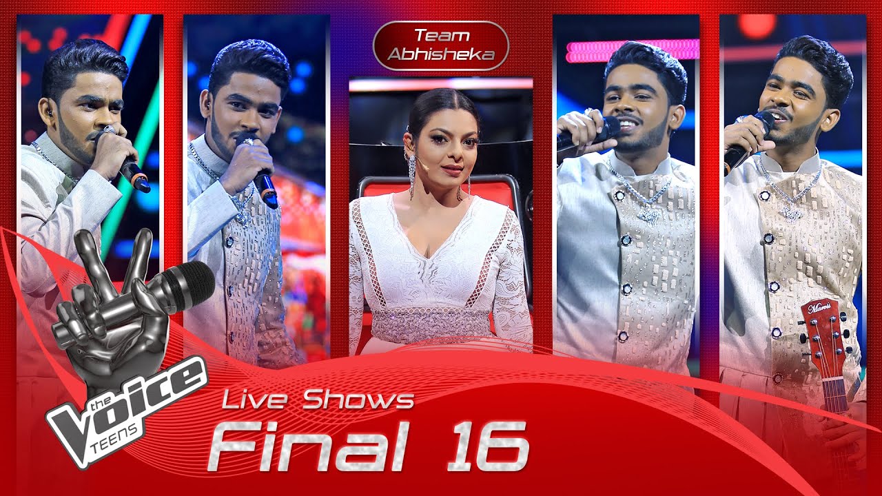 Dulaj Chamikara | Magene (මගේනේ) | Live Shows | Final 16 | The Voice Teens SL