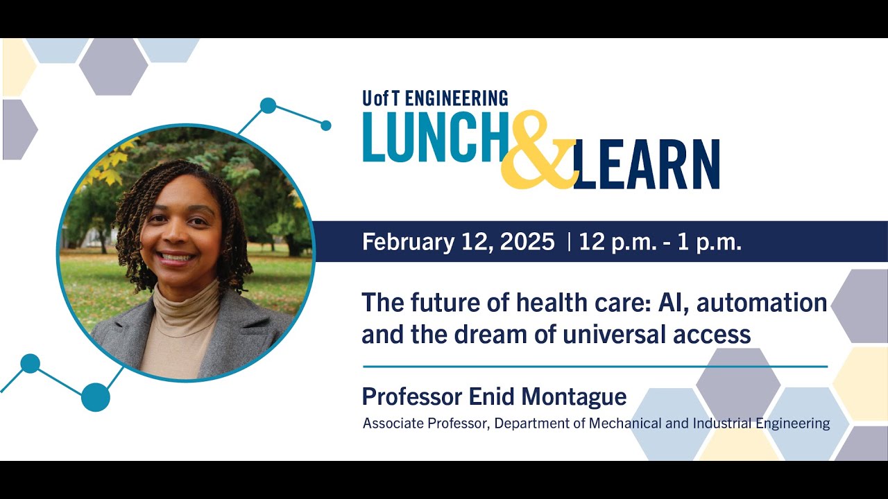 Skule™ Lunch & Learn — The future of health care: AI, automation and the dream of universal access
