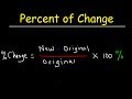 Percent Increase and Decrease Word Problems