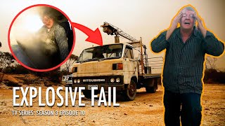 The Explosive Truck Fail | The Bush Bee Man