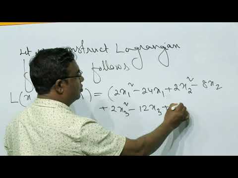 Non Linear Programming Problem (NLPP) - MSc. Mathematics