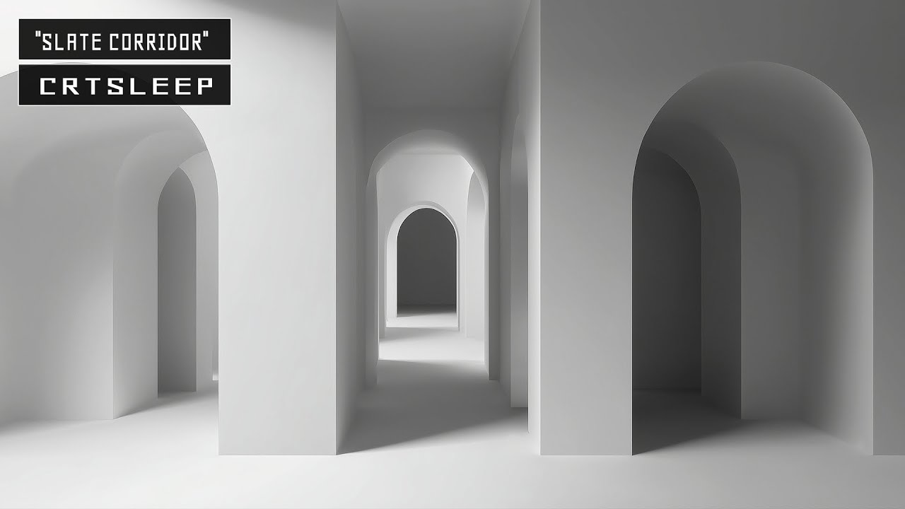 Slate Corridor // 1 Hour Minimal Ambient | Architectural Space