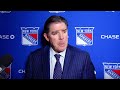 NYR at VGK: Peter Laviolette Postgame Media Availability | Jan. 11, 2025