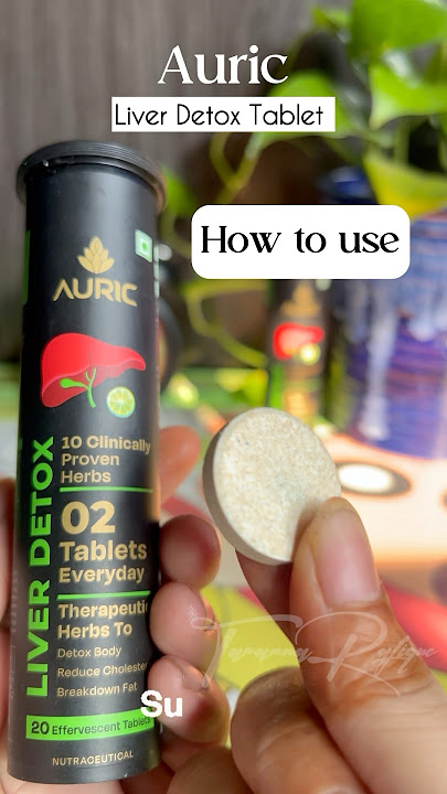 Auric liver detox tablet#ytshorts #shortsfeed #shorts #unboxing #viral