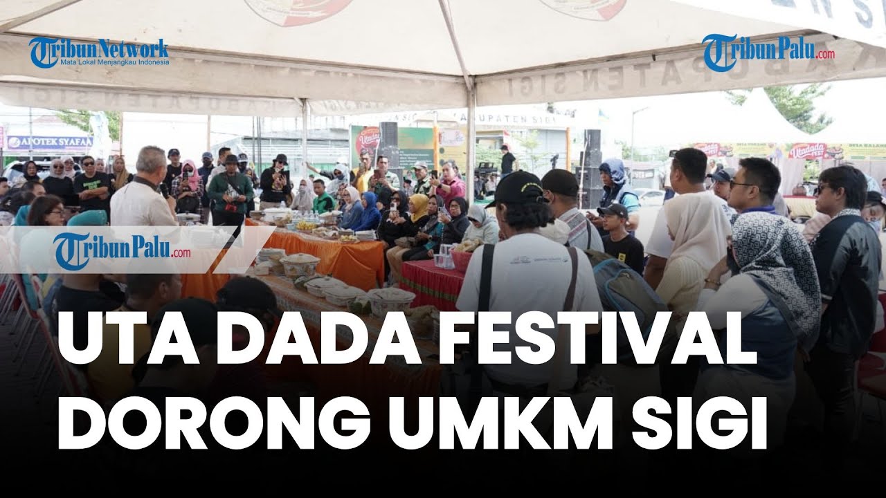 Uta Dada Festival Dorong UMKM Sigi Tembus Pasar Nasional