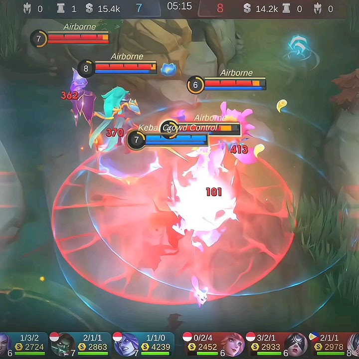 tabrak tabrak masuk jj terizla|| momen mlbb #viral