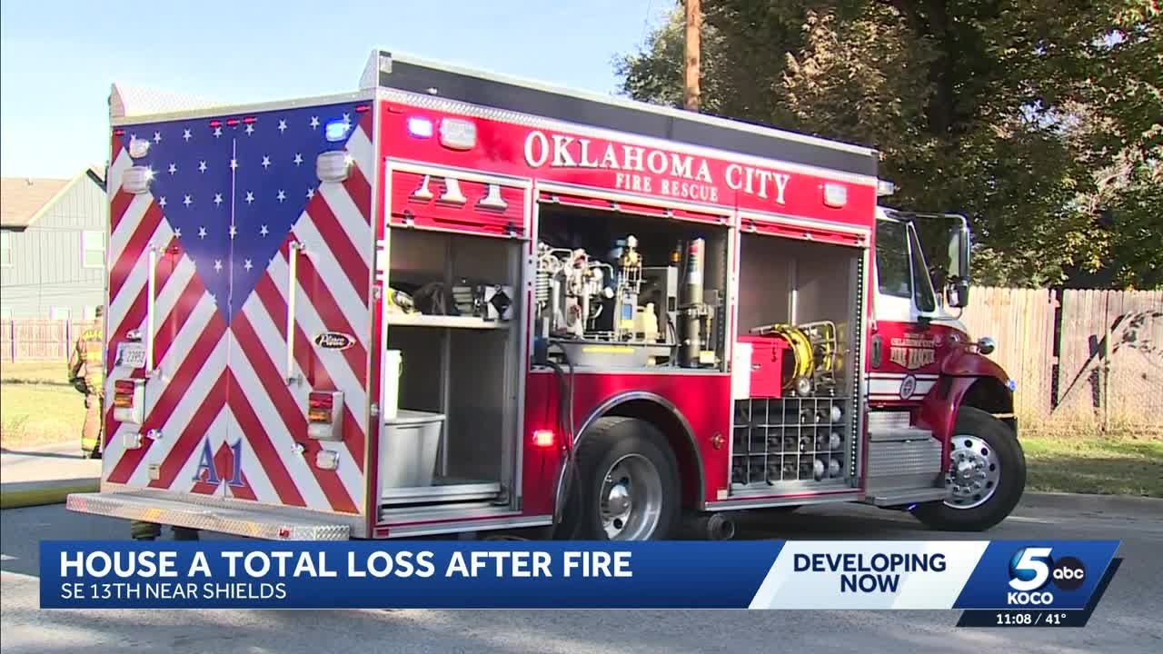 Home considered a total loss after catching fire in southeast Oklahoma ...