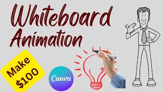 How To Create Whiteboard Animation Video In Canva | Fiverr Most Demanding Skill