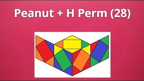 Skewb Peanut + H Perm (28) NS Algs