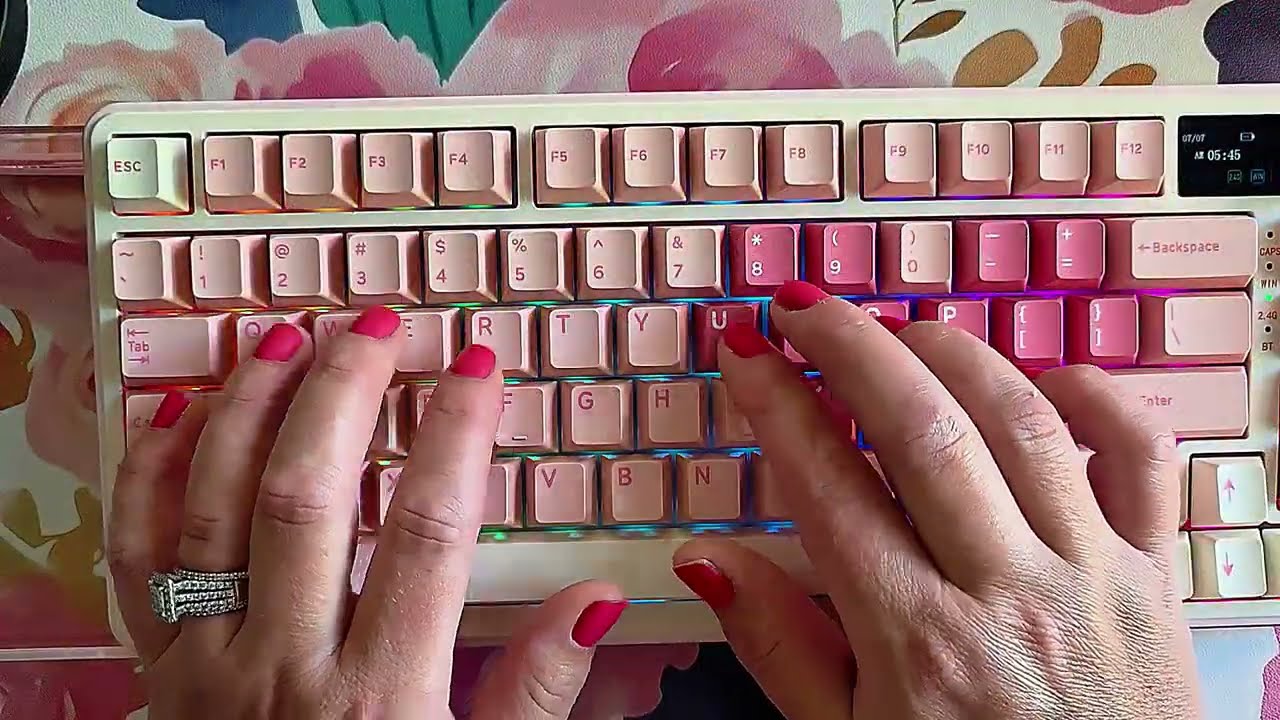 YUNZII B75 PRO MAX + Cocoa Crème Switches | Creamy Keyboard ASMR
