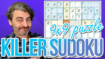 Killer Sudoku - 9×9 puzzle walkthrough