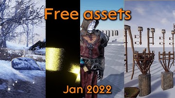 Unreal Engine free assets January 2022