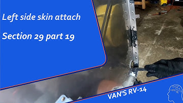 RV-14 Build: Fuselage left side skin - section 29 part 19