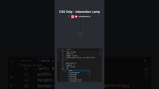css only - Interaction Lamp shorts