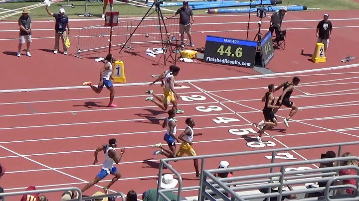 WOW! 44.65. MENS 400M PAC 12 CHAMPIONSHIPS 2023