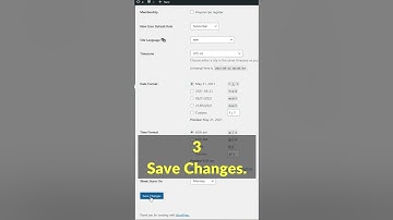 Change WordPress Site Language #wordpress #settings #language #translation