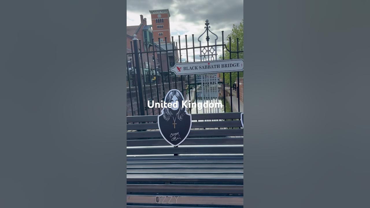Black Sabbath Bench In Birmingham #blacksabbathrp #ozzyosbourne #ozzy #birmingham #uk #rock #band Black Sabbath Bench In Birmingham #blacksabbathrp #ozzyosbourne #ozzy #birmingham #uk #rock #band