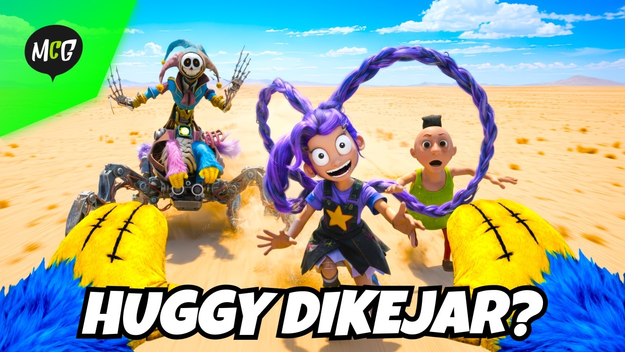 Huggy Wuggy Dikejar Lily Lovebraids, The Prototype dan Hamood Habibi!