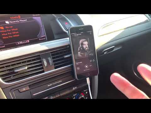 Audi B8 A4/S4 MMI to iPhone Wired Connection (Part 2)