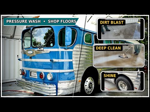 From Filthy Shop Floor To Show-ready 1947 Bus