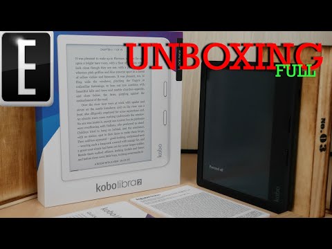Kobo Libra 2 FULL Unboxing | KOBO RAKUTEN