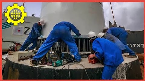 Wind Turbine Farm Installation from Scratch || Engineering on Another Level