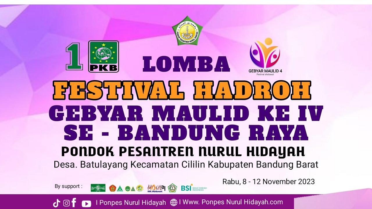 festival sholawat se- bandung raya