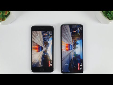 Xiaomi Poco X3 NFC vs iPhone 8 Plus | Fingerprint, SpeedTest, Camera Comparison