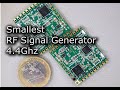 Designing Smallest 4.4Ghz RF Signal Generator Castellated SOM RFSTAMP44