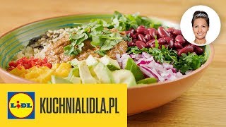 SAŁATKA Z MANGO, AWOKADO I KASZĄ KUSKUS  🥗 | Kinga Paruzel & Kuchnia Lidla