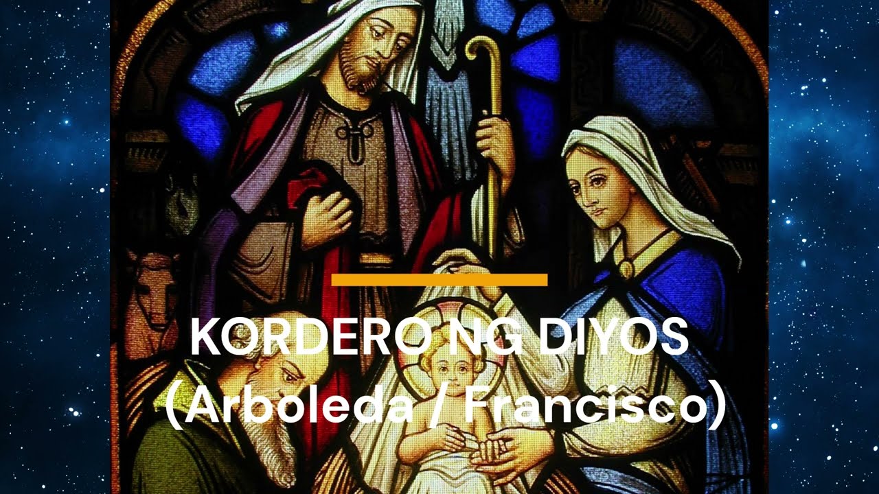 KORDERO NG DIYOS ARBOLEDA   FRANCISCO