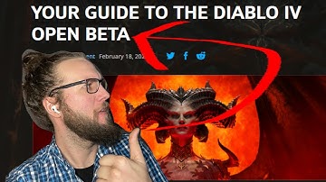 DIABLO IV OPEN BETA ALREADY?? - How to get in to  EARLY ACCESS Weekend