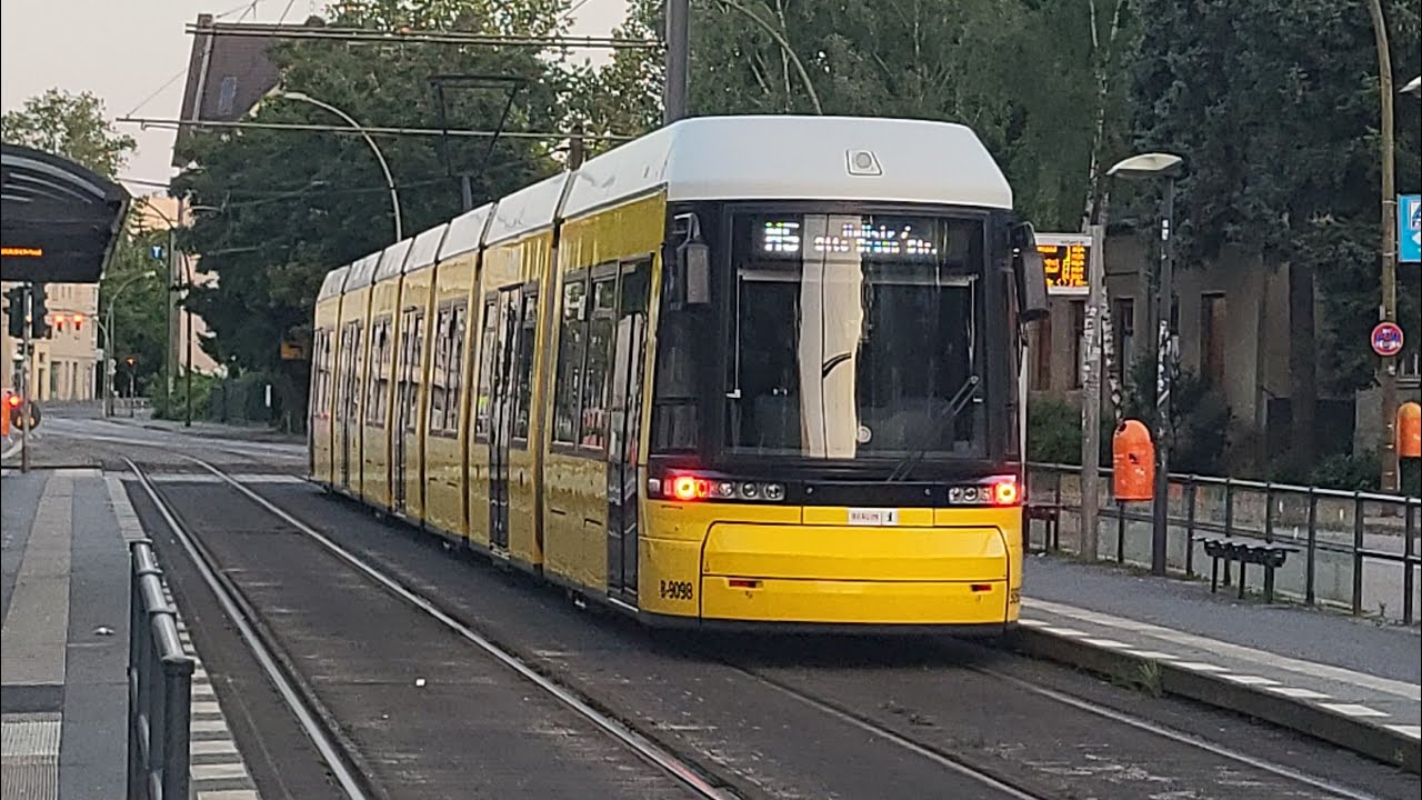 Tram Sonderlinie E Karlshorst Blockdammweg 