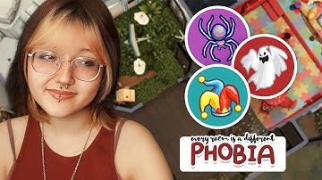 Every Room is a Different PHOBIA | Sims 4 Build Challenge