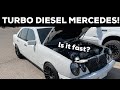 Looks Cool, But Is It Fast?  Big Turbo Diesel Mercedes Om606!