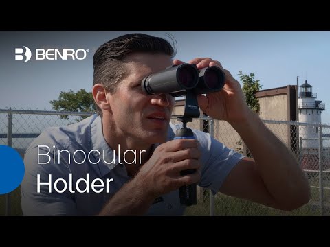 Benro Binocular Holder | Arca-Swiss Compatible Binocular Mount with Mounting Threads