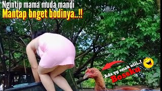 Bikin gak tahan | beginilah kalau mama muda lagi mandi bugil | ngintip mama muda mandi - KREN TV