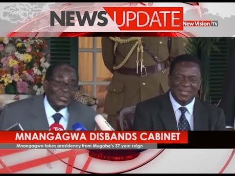 bukedde tv 1 live now Mnangagwa disbands Mugabe's cabinet