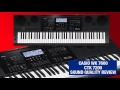 U.S.A. Casio WK 7600/CTK 7200 REVIEW (part1) sound quality