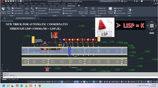 LISP (K) = NEW TRICK FOR AUTOMATIC COORDINATES THROUGH LISP COMMAND WITH DETAILS CAD FOR BEGINN