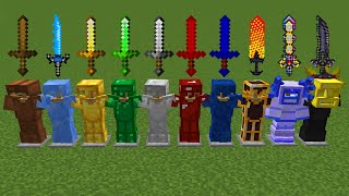 Minecraft: experiment which armor is the strongest?