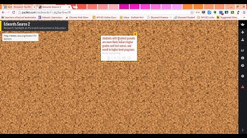 Research: Using Padlet for Sources & Notes