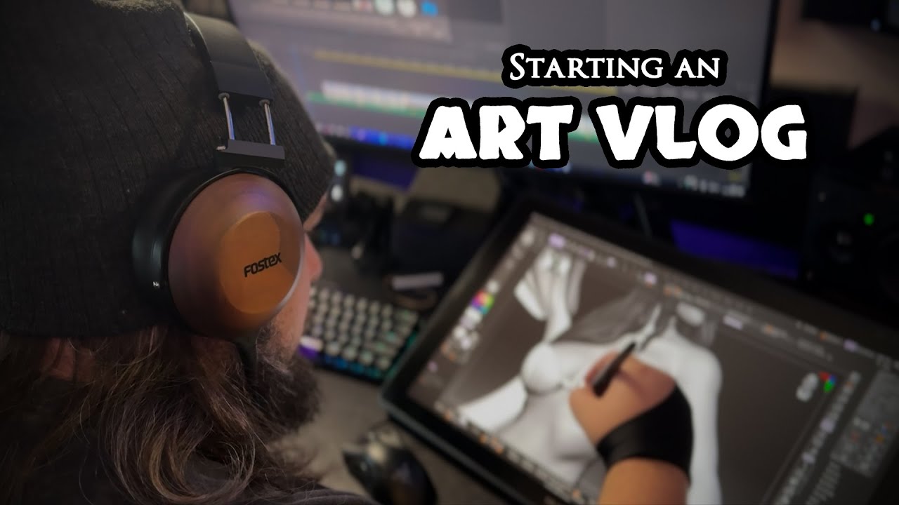 Starting an Art Vlog - YouTube